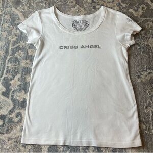 Criss Angel baby doll tee